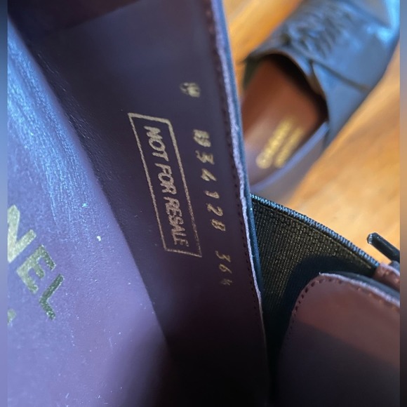 Chanel uniform oxfords. 36.5 womens - Picture 2 of 7